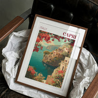 Sunlit Cliffs of Capri