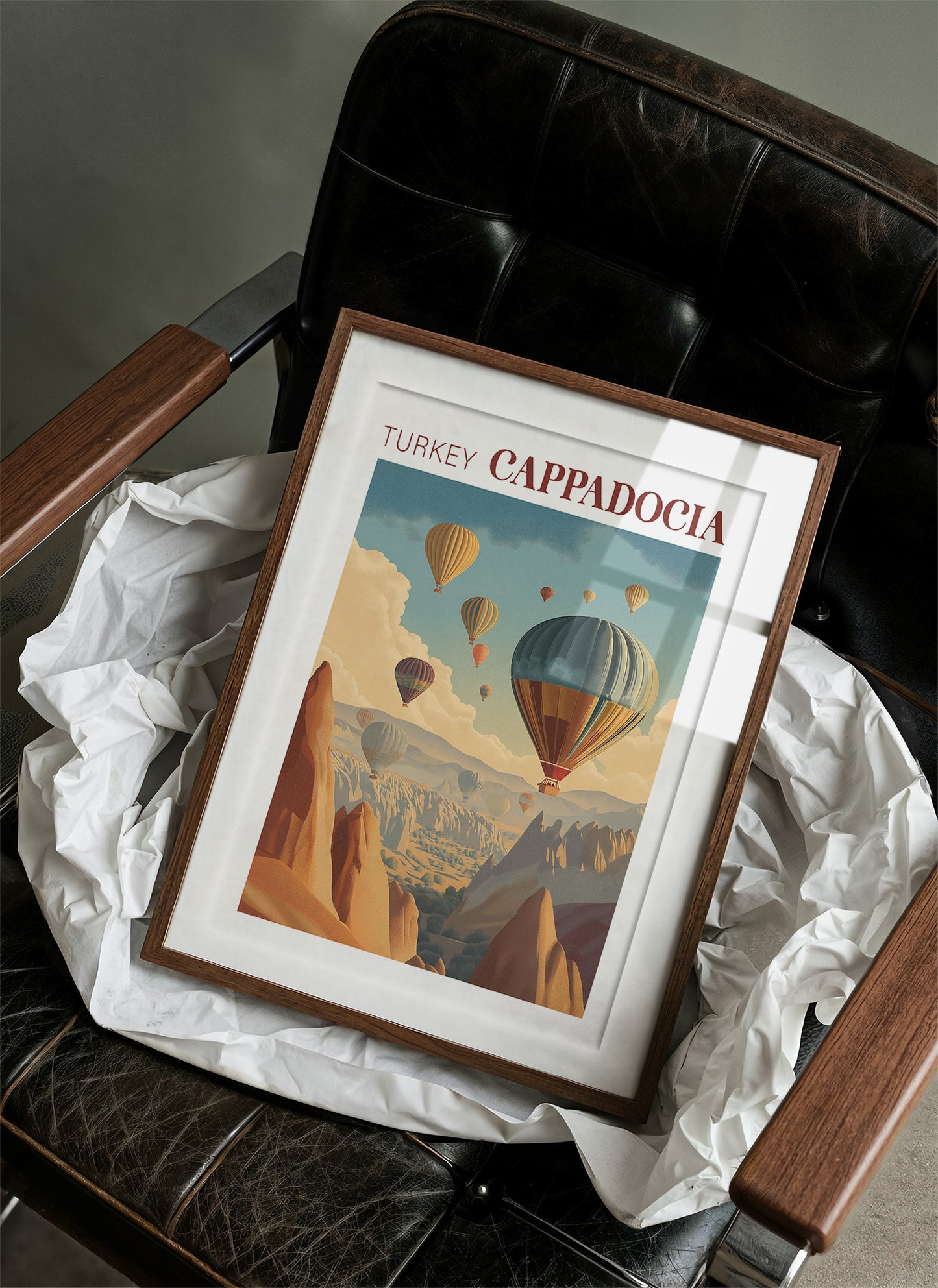 Dawn Drifts Over Cappadocia
