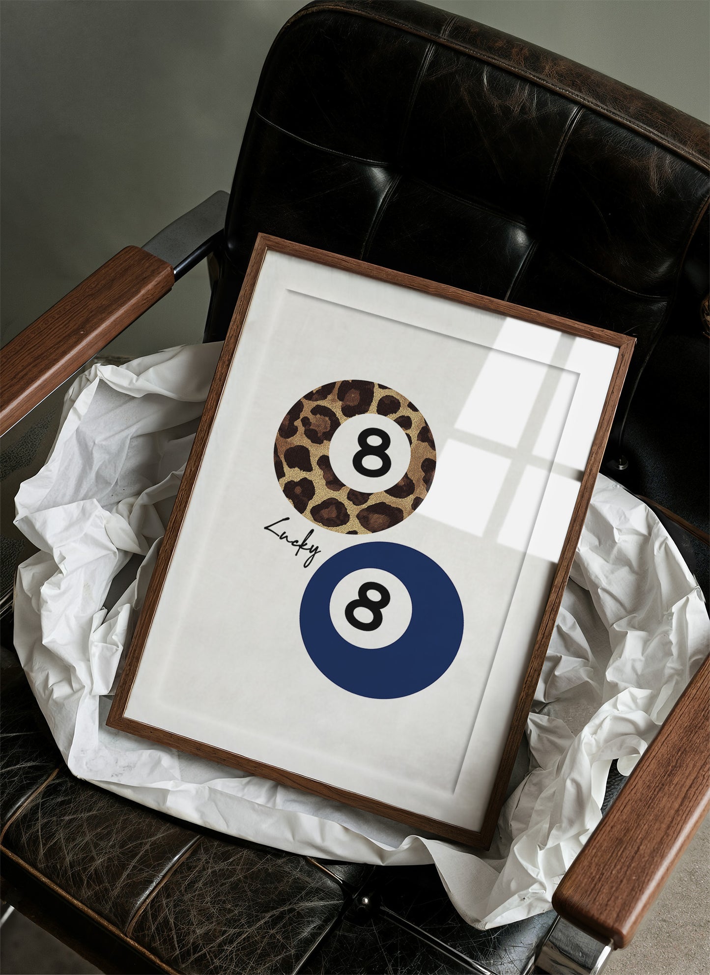 Lucky Eight in Leopard
