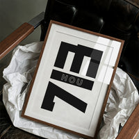 Modern M House Number Seven