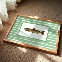 Striped Waters Quiet Catch