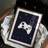 Minimal Gamer Controller Art