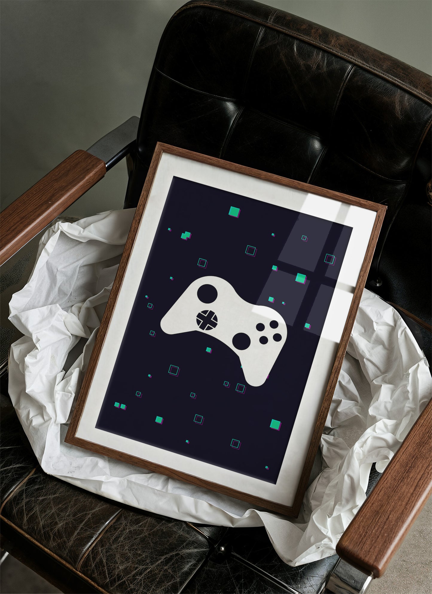 Minimal Gamer Controller Art