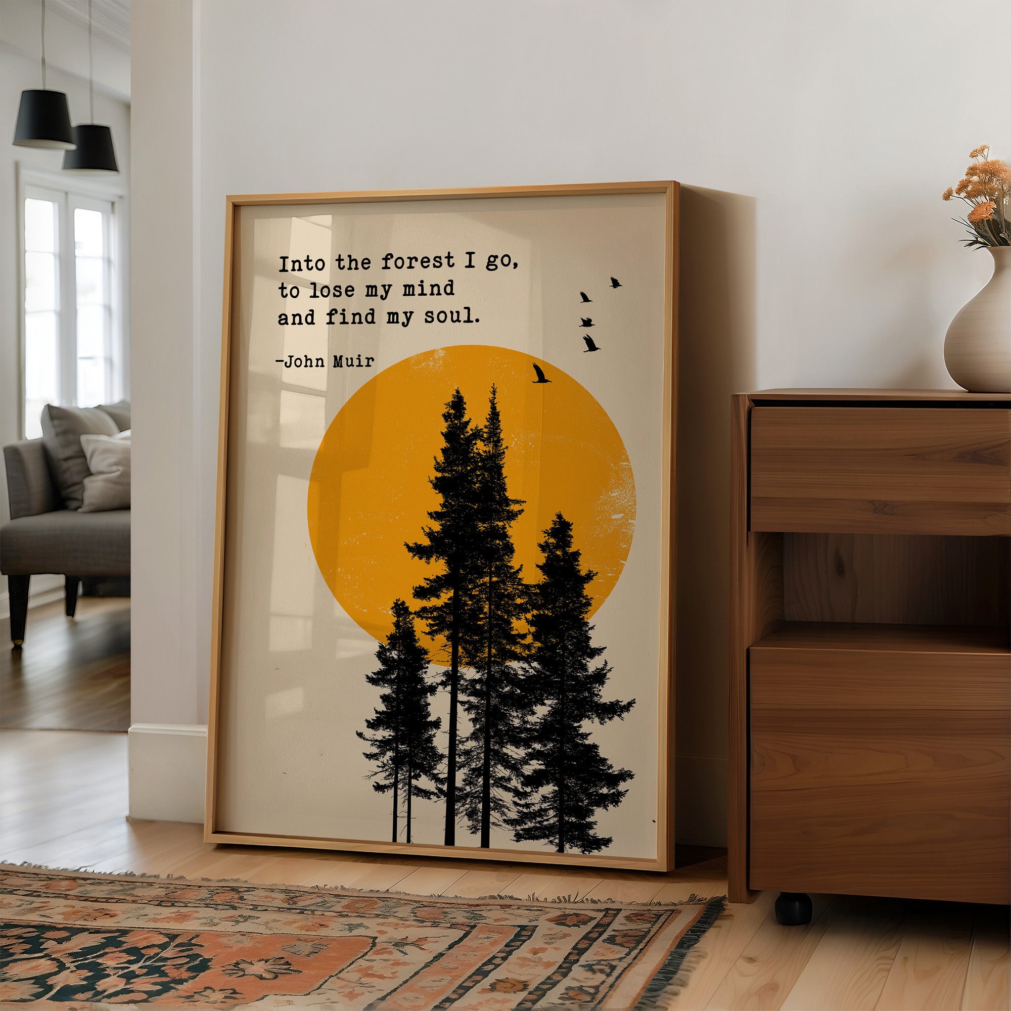 Into the Forest John Muir Quote