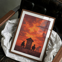 Waiting Under A Burning Sky