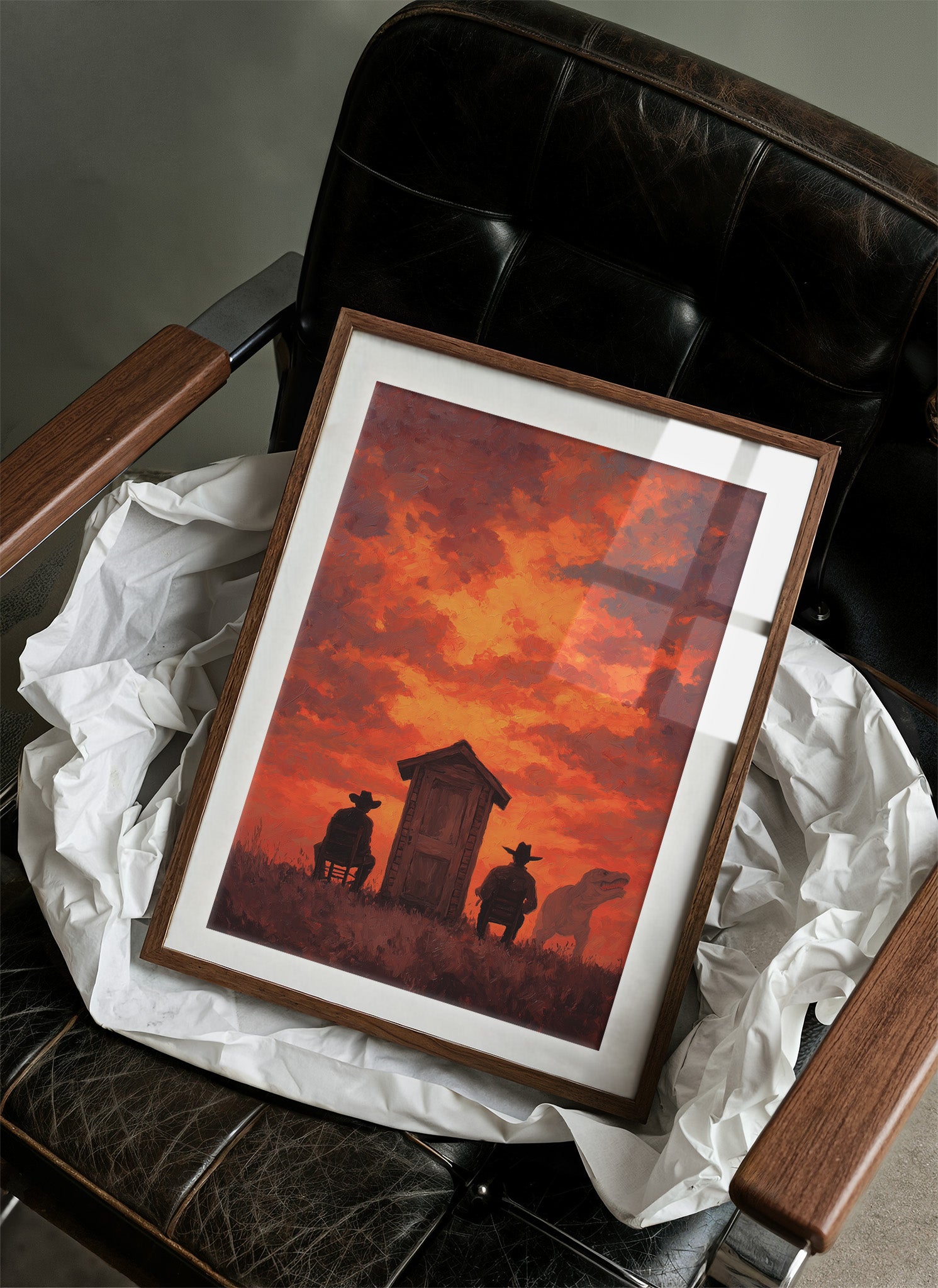 Waiting Under A Burning Sky