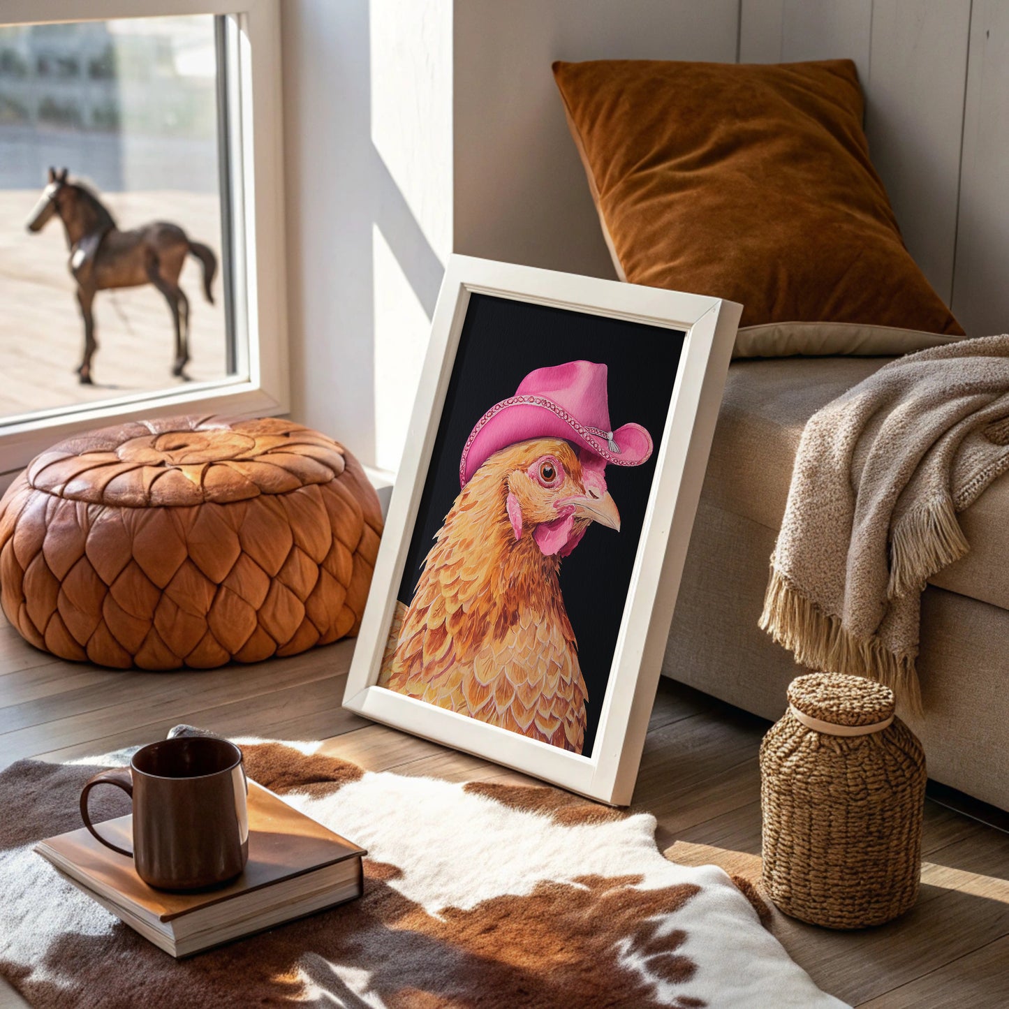 Pink Hat On The Prairie