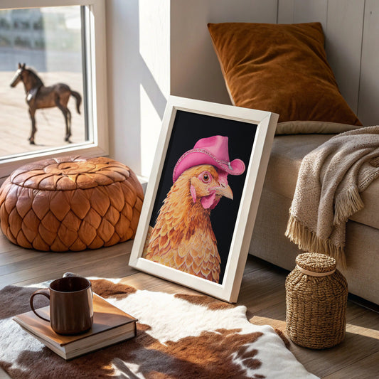 Pink Hat On The Prairie