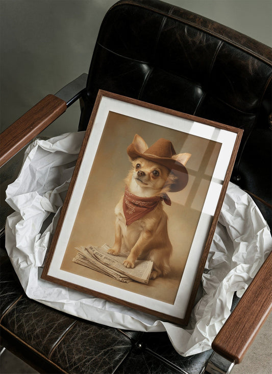 Prairie Pup On The Press