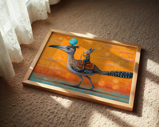 Jackrabbit Rides the Desert Wind