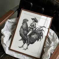 Rooster Ride At High Noon