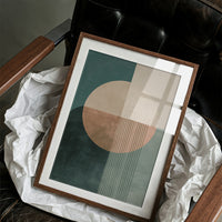 Desert Geometry In Sage And Clay