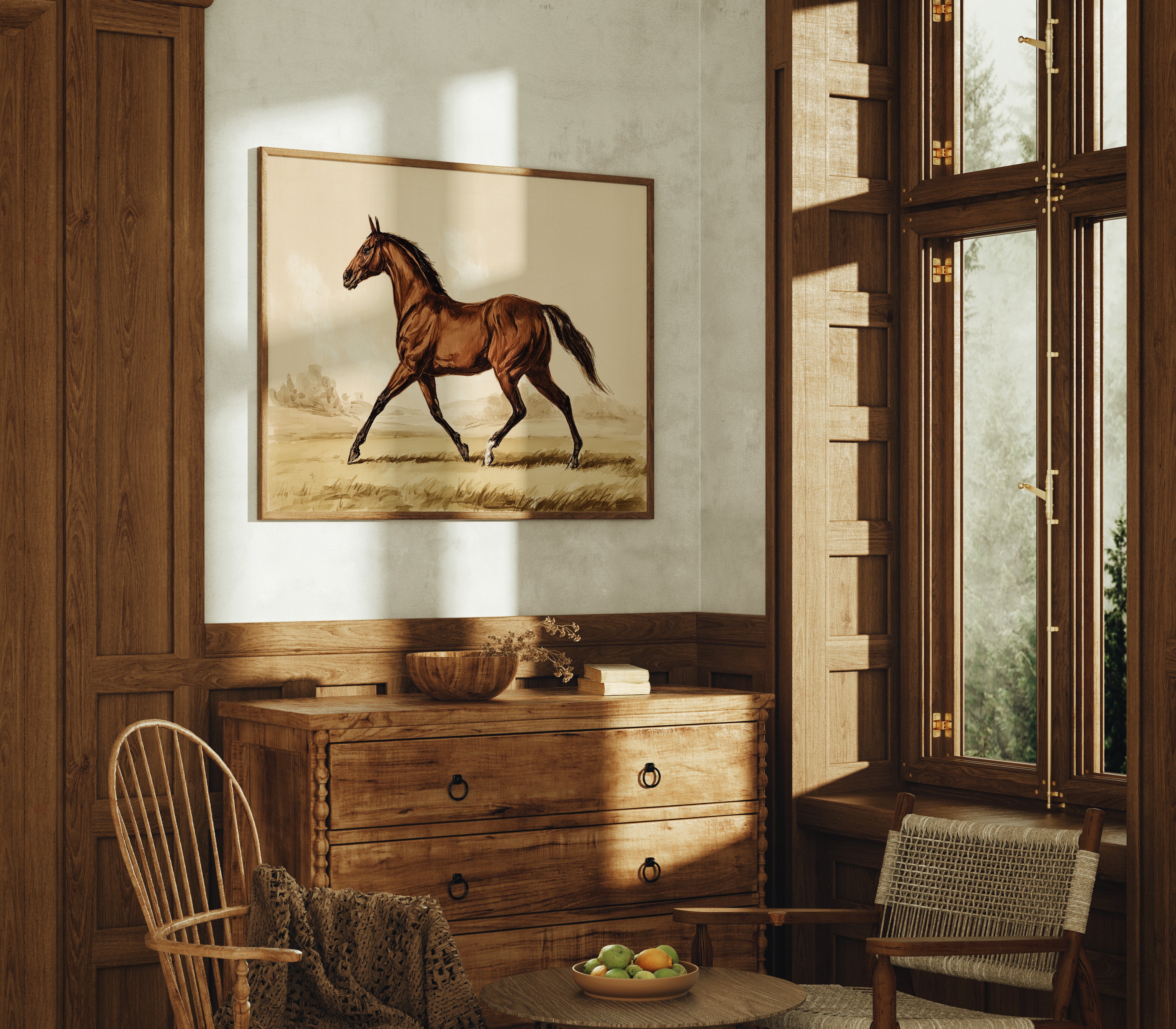 Chestnut in Motion