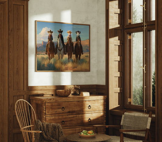 Four Feline Outlaws