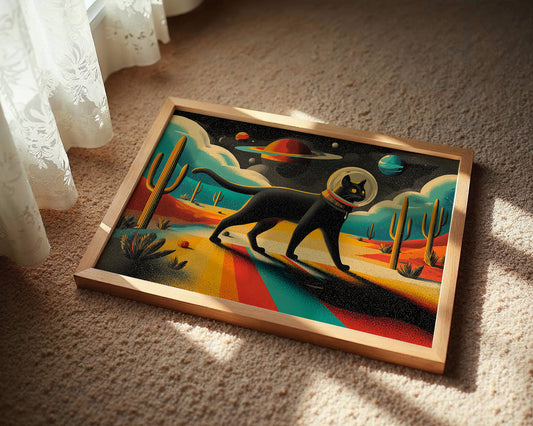 Cosmic Desert Cat
