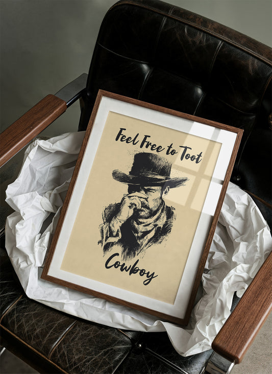 Feel Free to Toot Cowboy