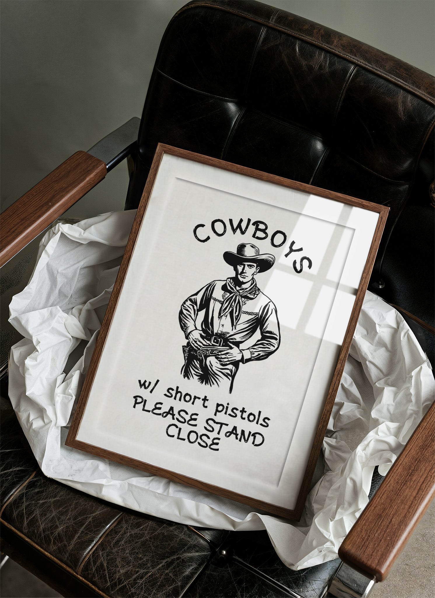 Cowboys With Short Pistols