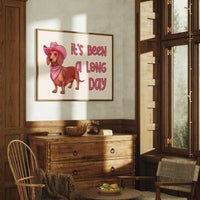 Its Been a Long Day Cowgirl Dachshund