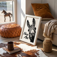 Nice Ass Donkey Humor Print