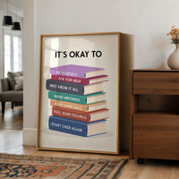 Its Okay To Stack Of Books
