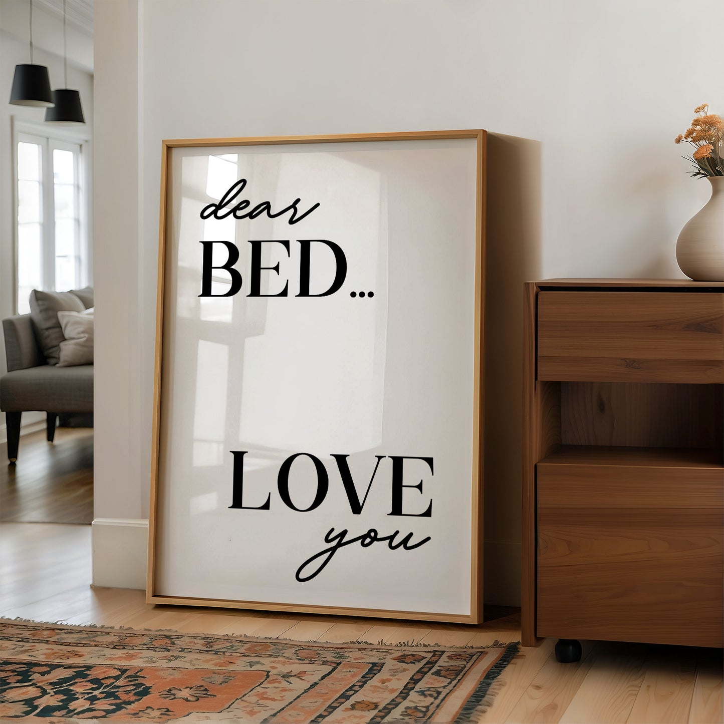 Dear Bed I Love You Quote