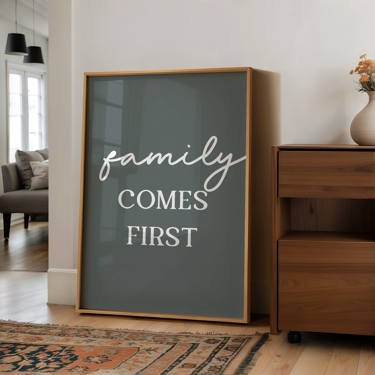 Family Comes First Quote