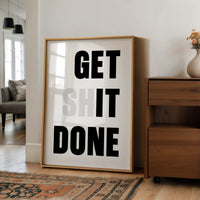 One Percent Better Minimalist Motivation Print