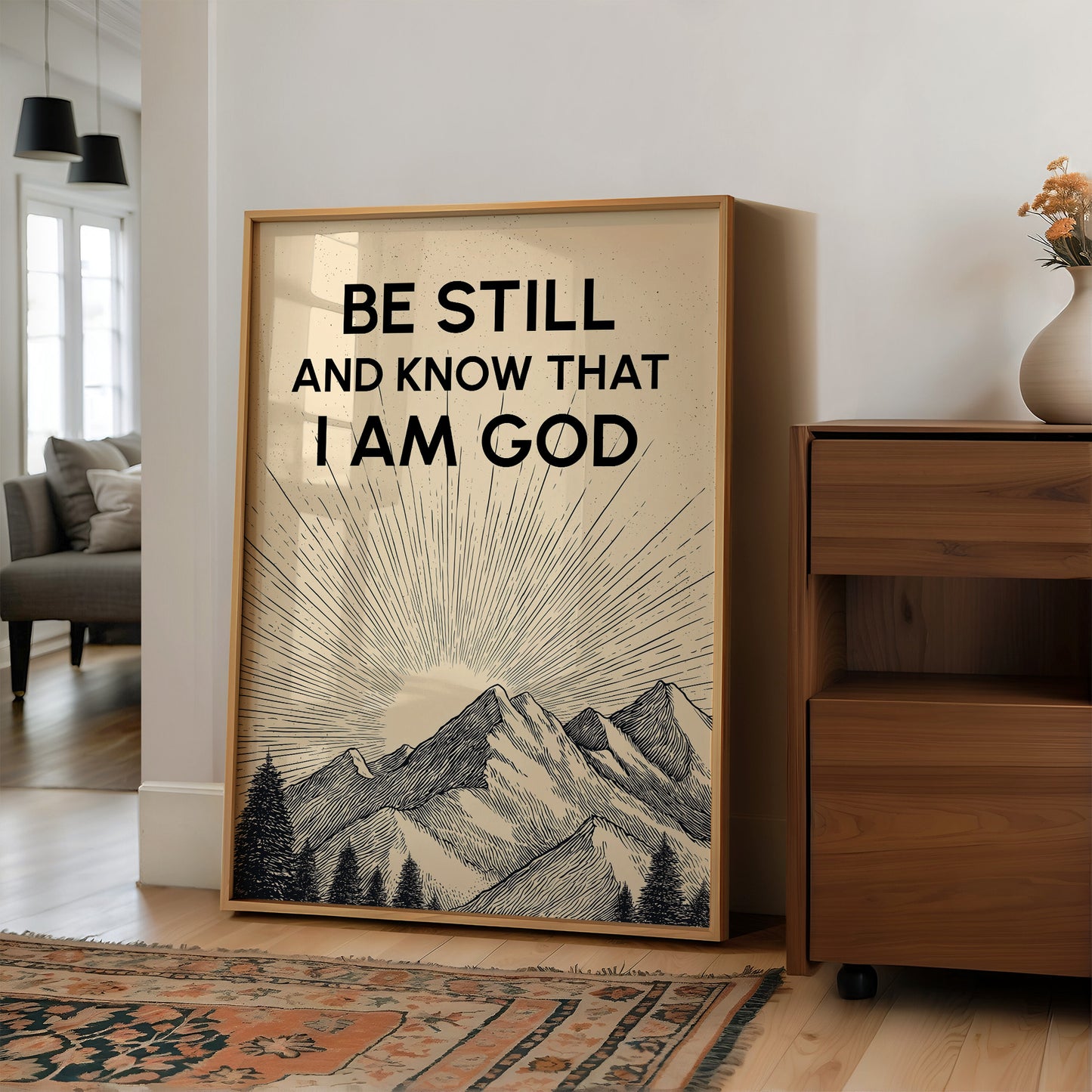 Be Still Mountain Sunrise