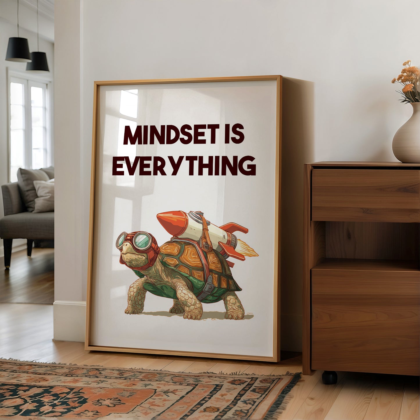 Mindset Is Everything Turtle