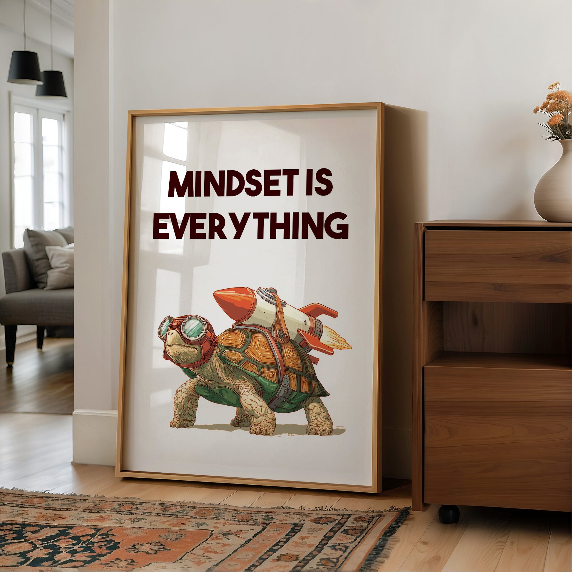 Mindset Is Everything Turtle