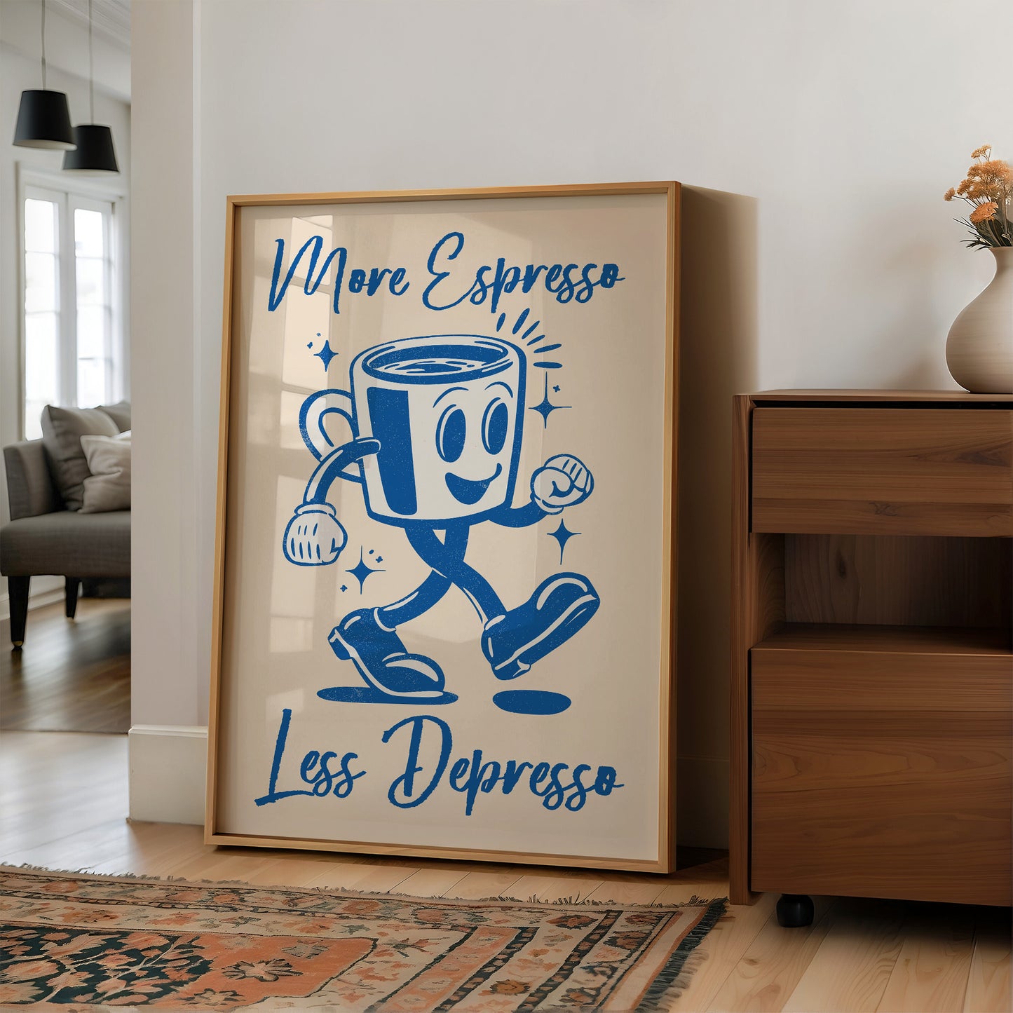 More Espresso Less Depresso Coffee Humor