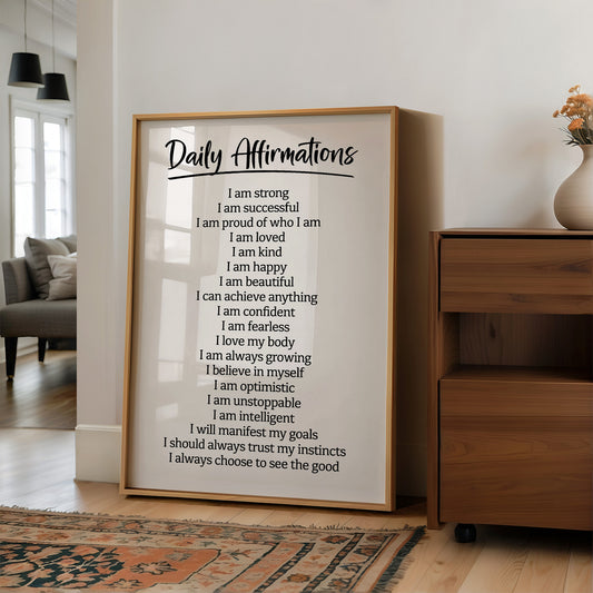 Daily Affirmations For Positive Living