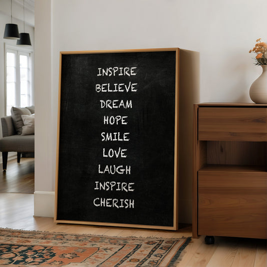 Inspire Believe Dream Hope