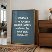 Set Goals Stay Focused Make It Happen