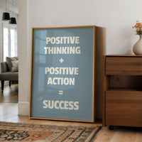 Positive Thinking Positive Action Success