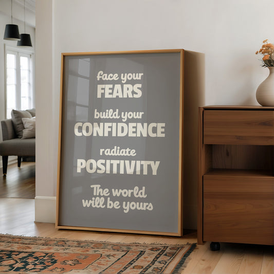 Face Your Fears Build Confidence