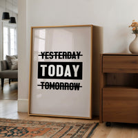 Today Focus Over Yesterday Tomorrow