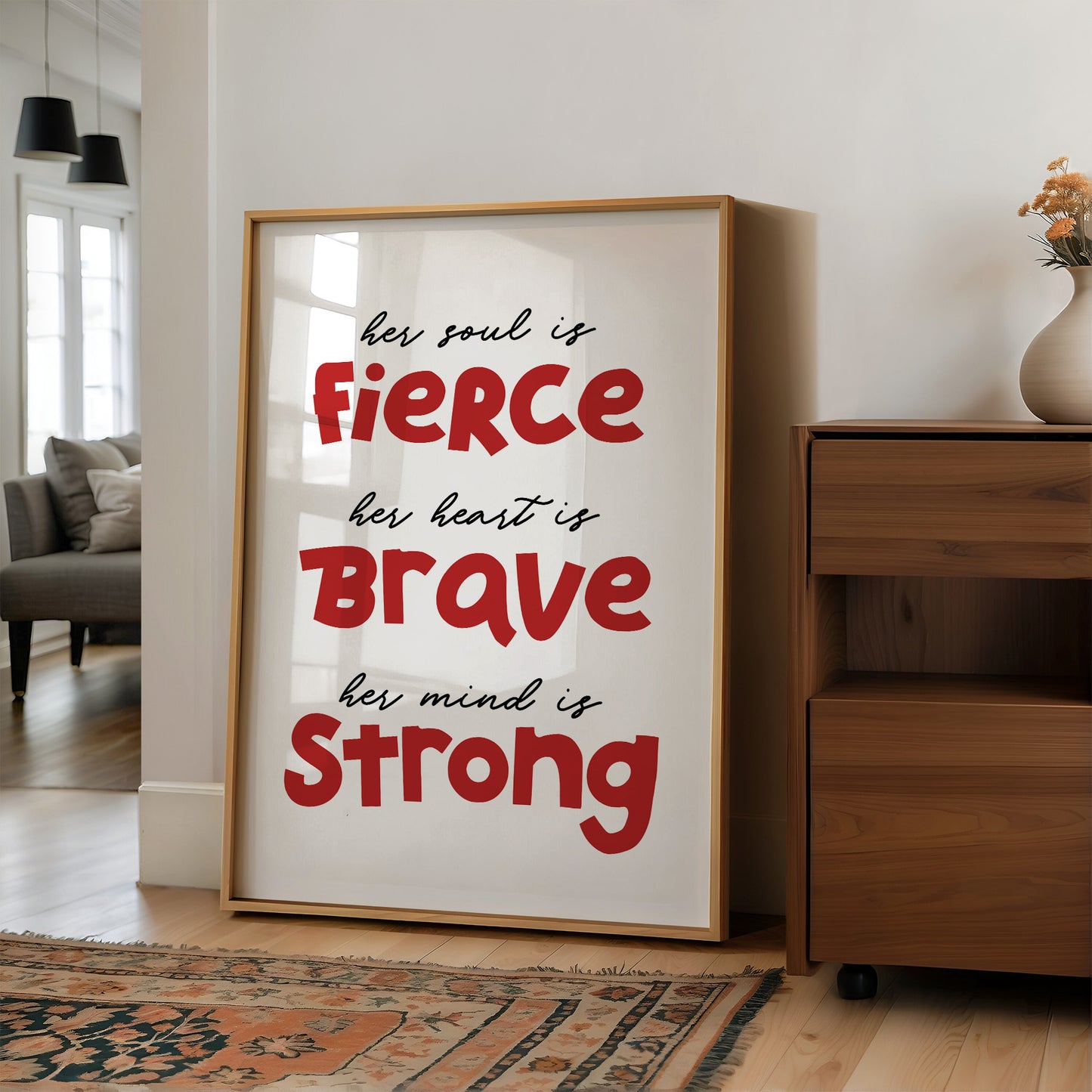 Her Soul Fierce Heart Brave