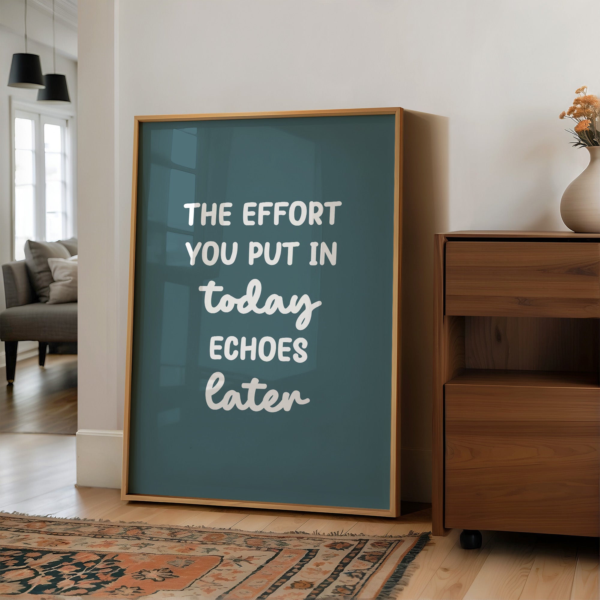 The Effort You Put In Today