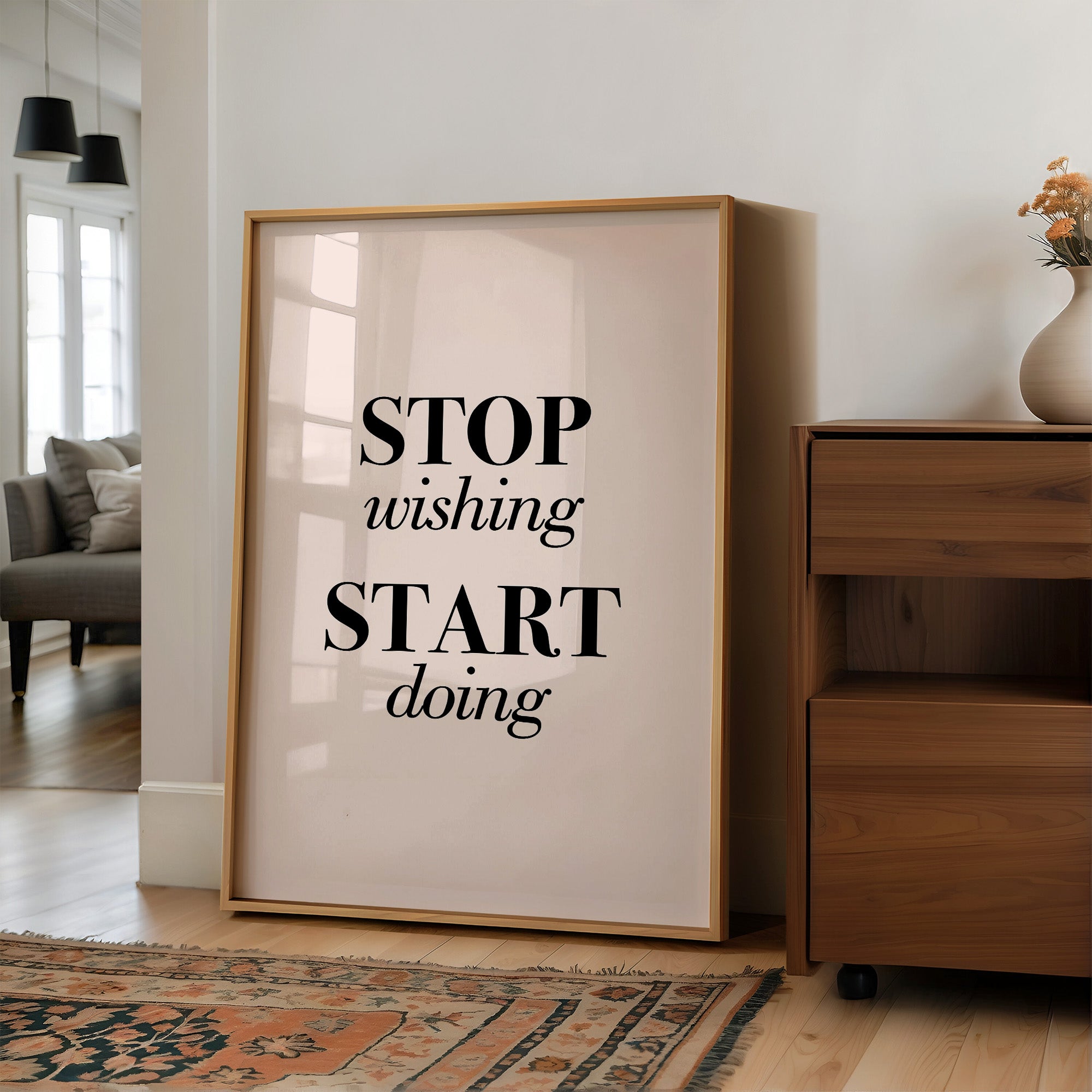 Stop Wishing Start Doing
