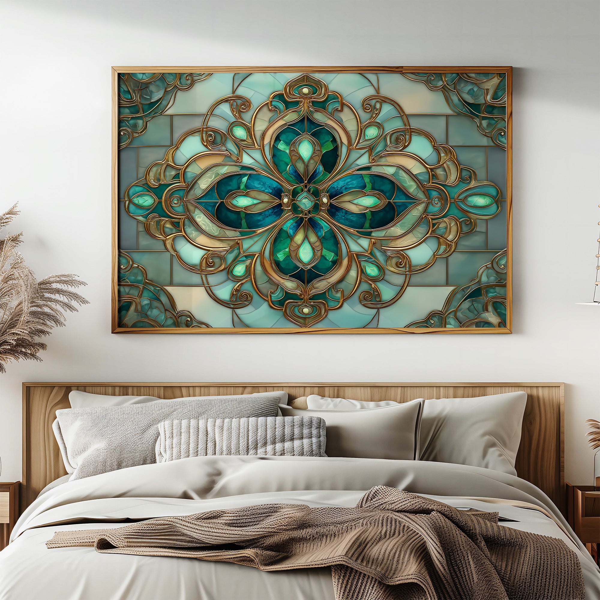Cast in Gold and Teal