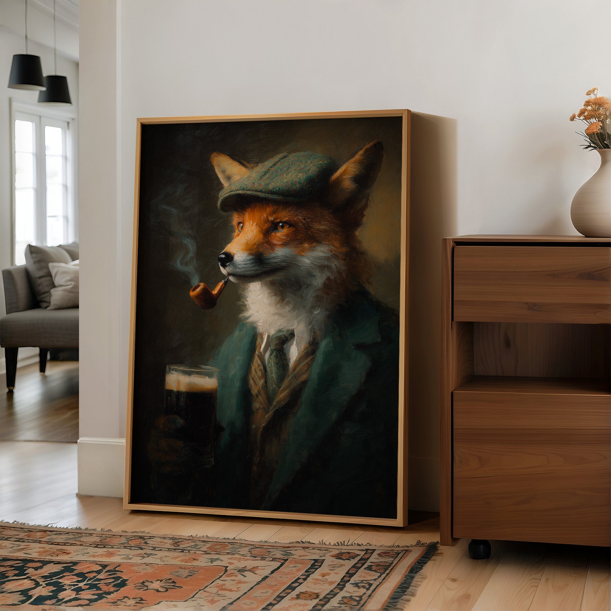 The Fox Who Owns the Pub