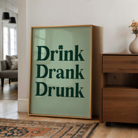 Drink Drank Drunk