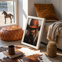 Blonde Under the Copper Brim