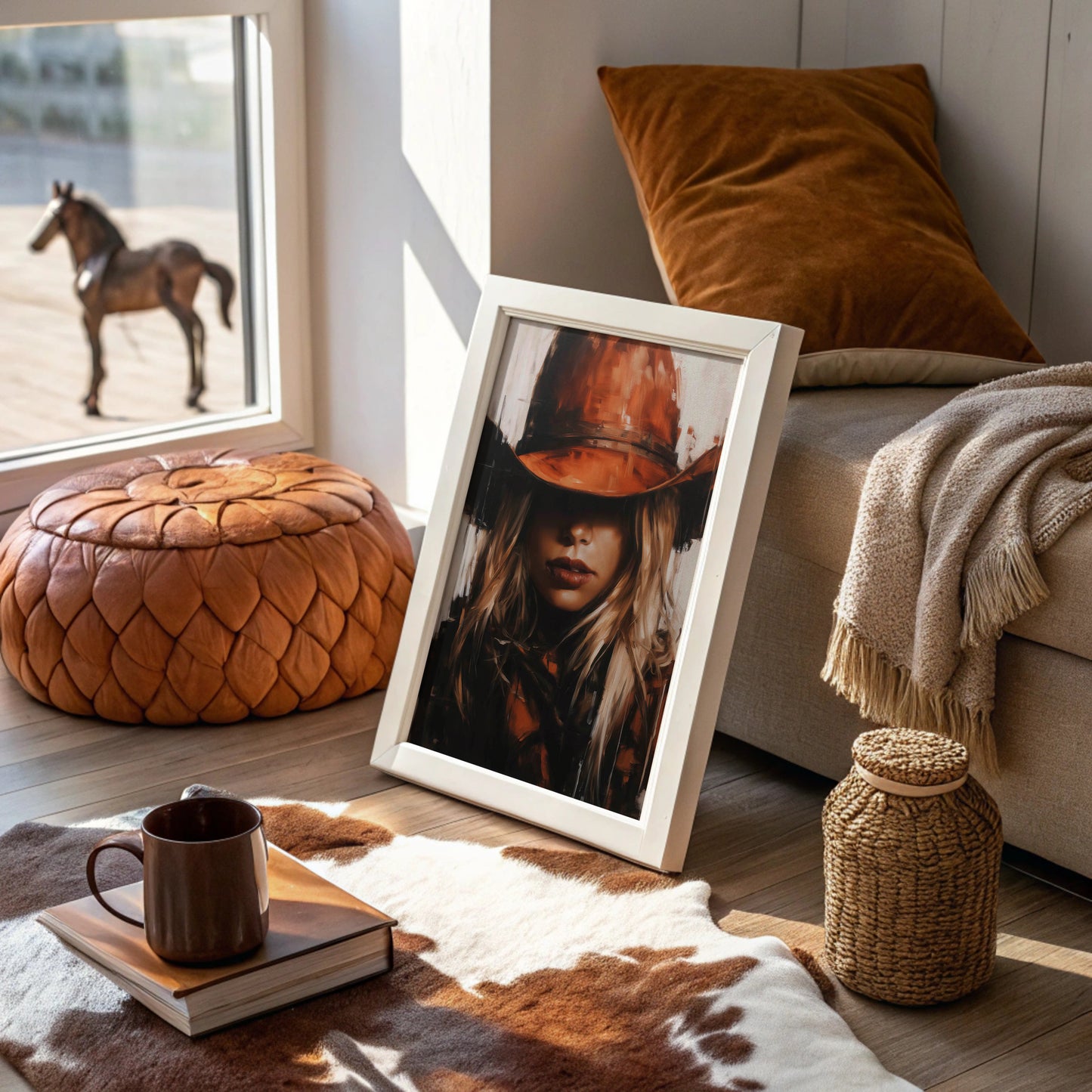 Blonde Under the Copper Brim