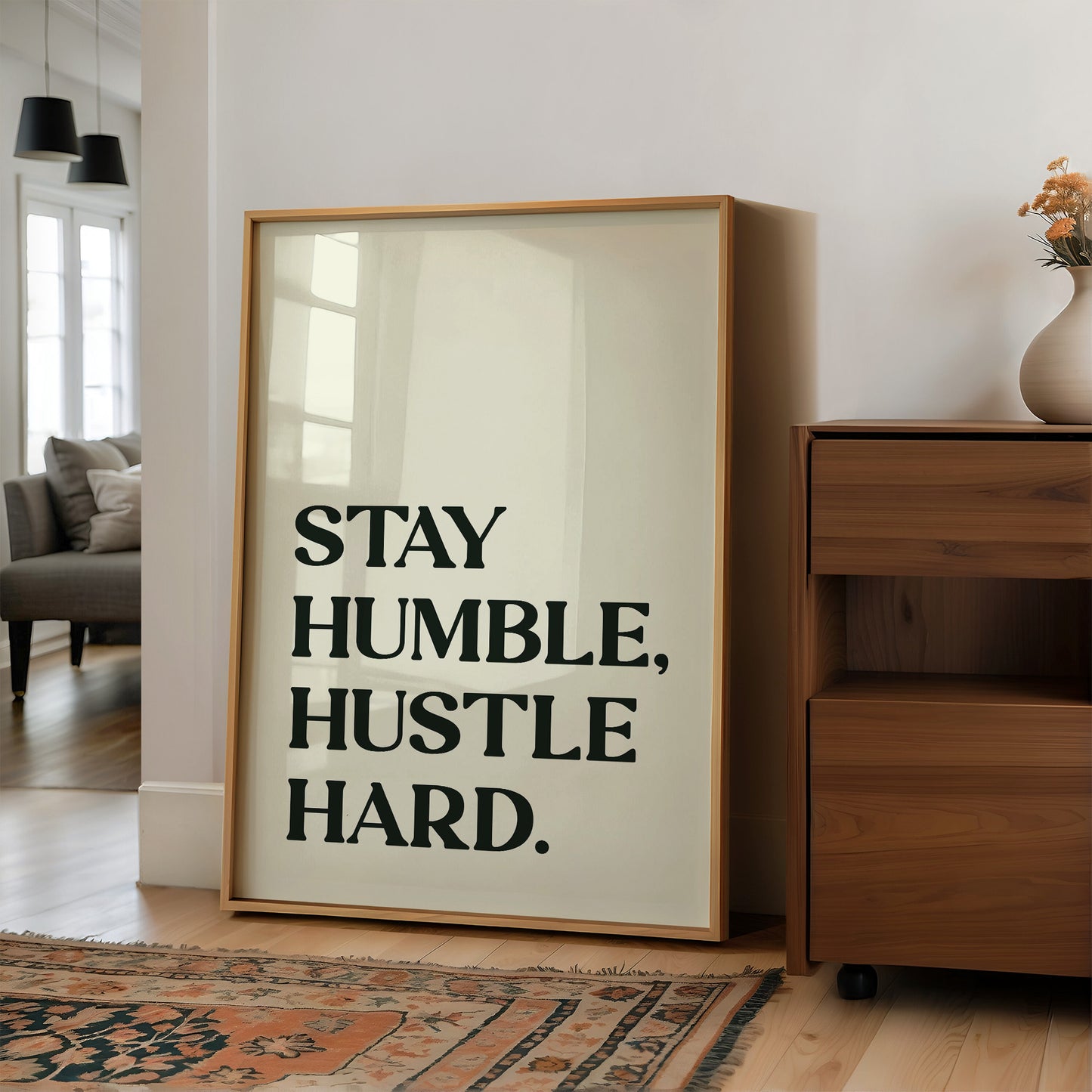 Stay Humble, Hustle Hard, Cream Edition