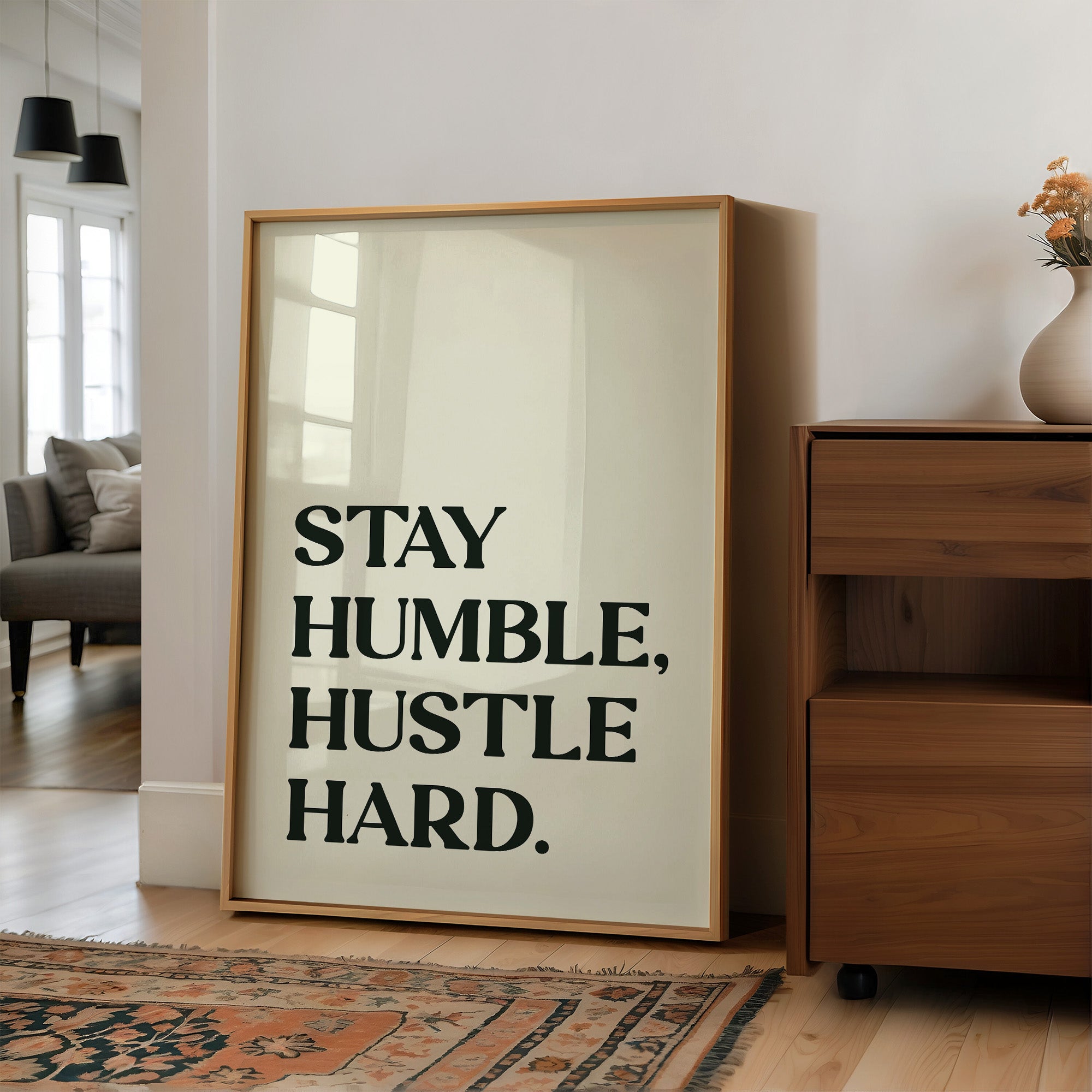 Stay Humble, Hustle Hard, Cream Edition