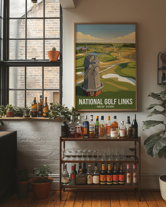 The Windmill Watches the Links