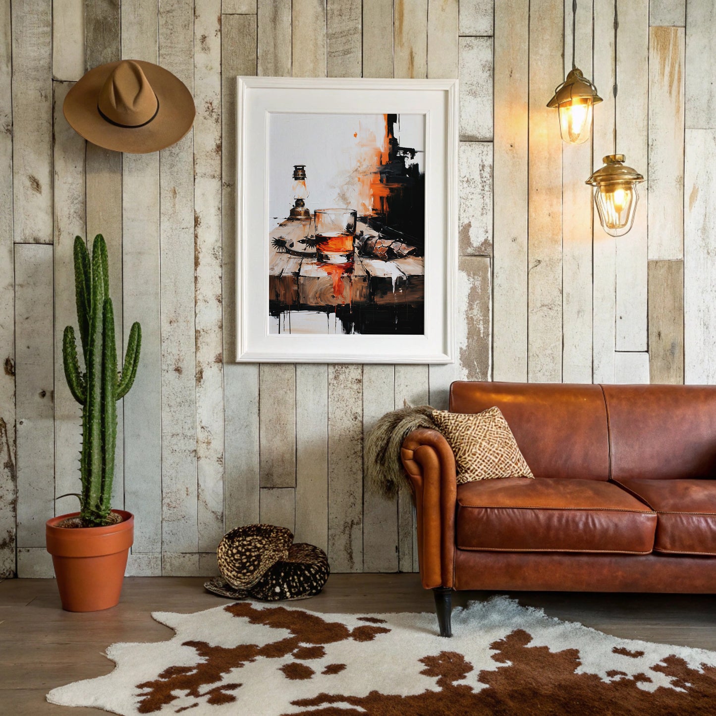 Rustic Spurs & Amber Glow