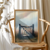 The Old Farm Gate at Dawn